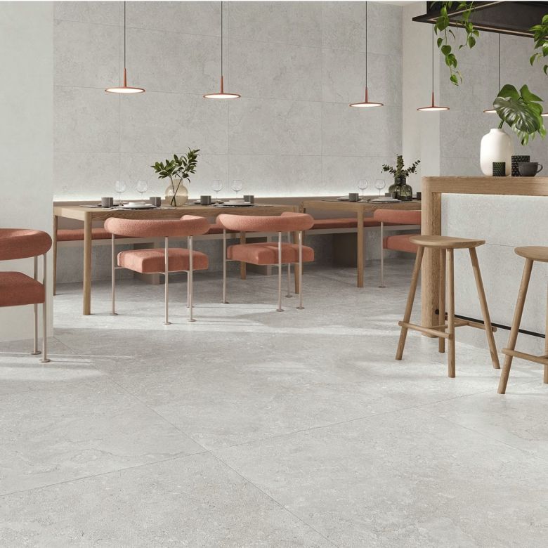 Carrelage sol effet pierre Zadargris 60120 cm