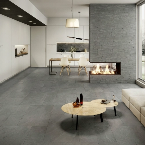 Carrelage sol effet pierre...