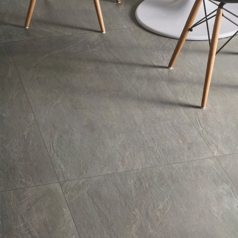 Carrelage sol effet pierre Roma taupe 60x60 cm
