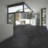 Carrelage sol effet pierre Provenza anthracite multi-format