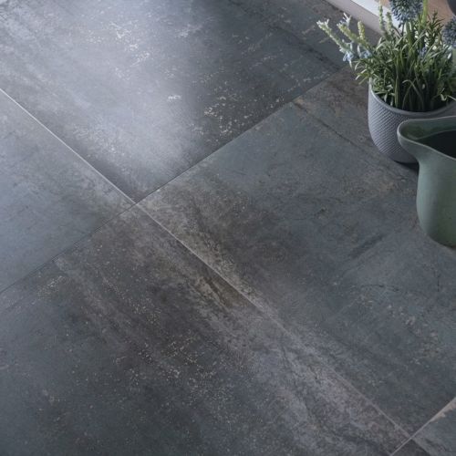 Carrelage sol effet Métal...