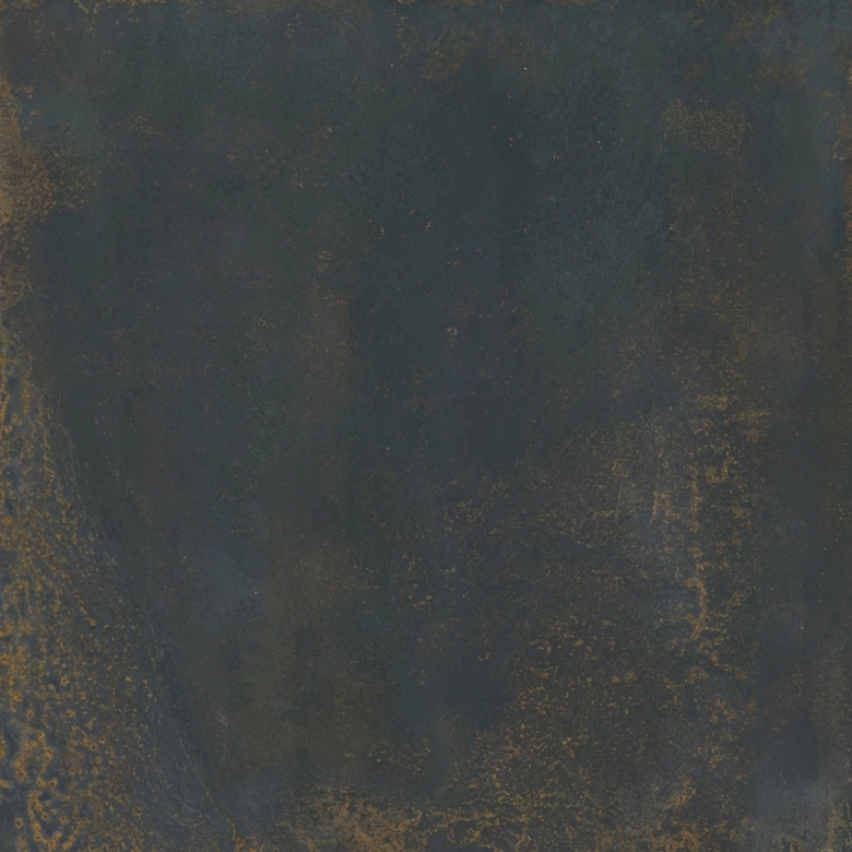 Carrelage sol effet métal Connors black 60x60 cm