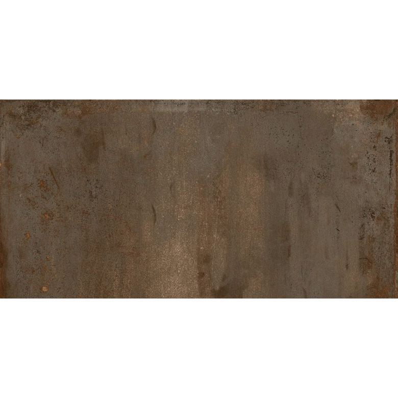 Carrelage sol effet métal Magnétik rust 29.759.5 cm