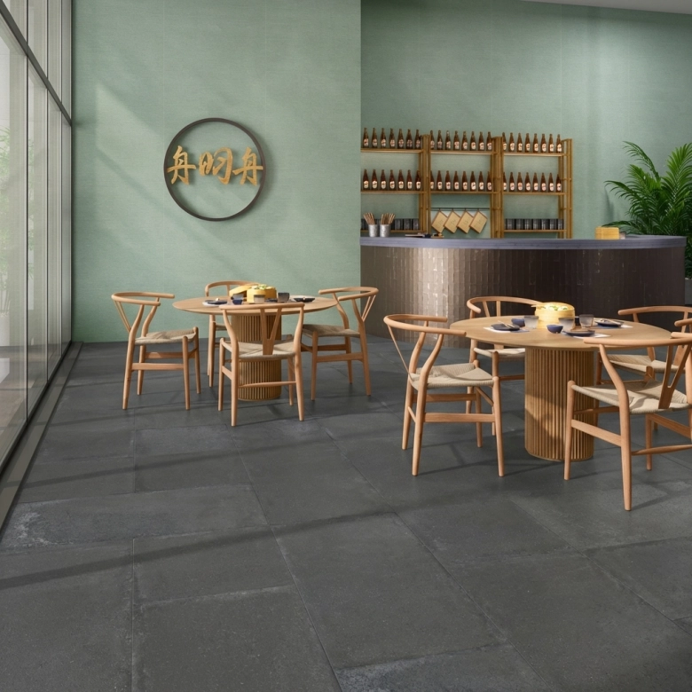 Carrelage sol Teguise graphite 60x60 cm