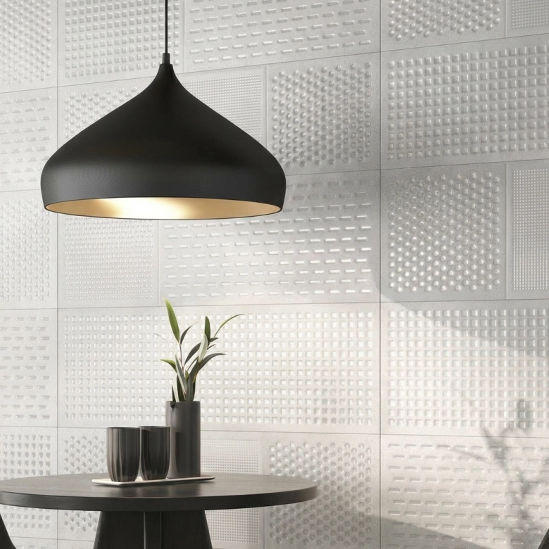 Carrelage mur Crystal Lancer nickel pour 20x60 cm