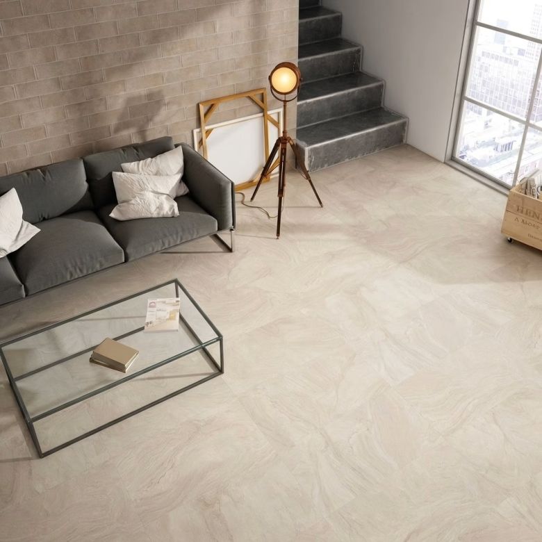 Carrelage mur et sol Quadro almond 32x62,5 cm