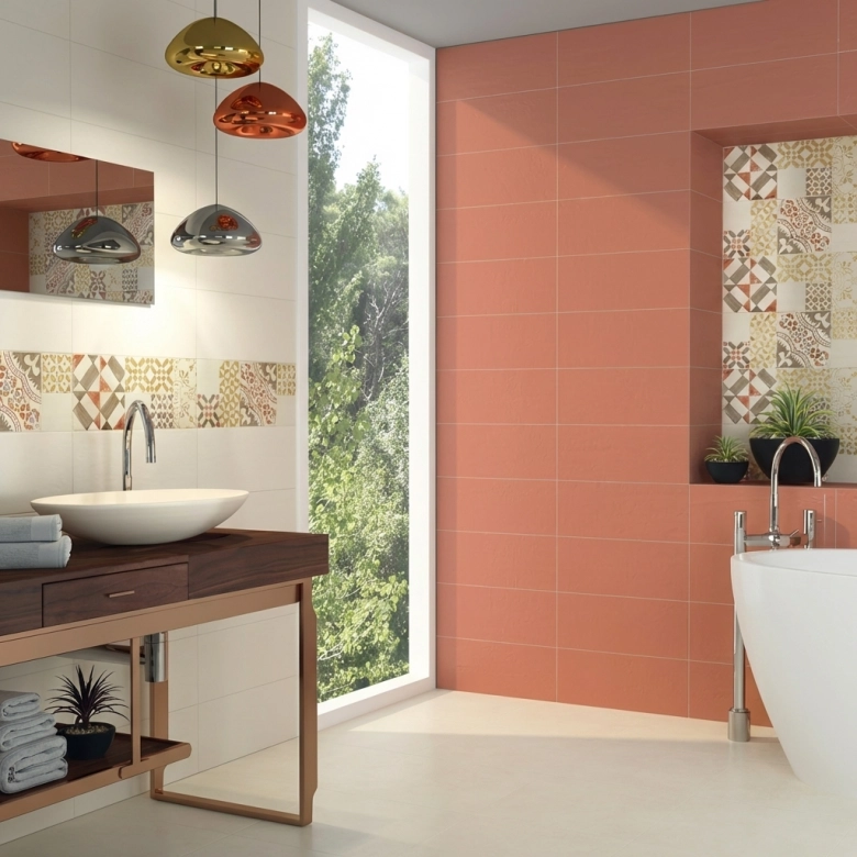 Carrelage mur Colours Cream 20x50 cm