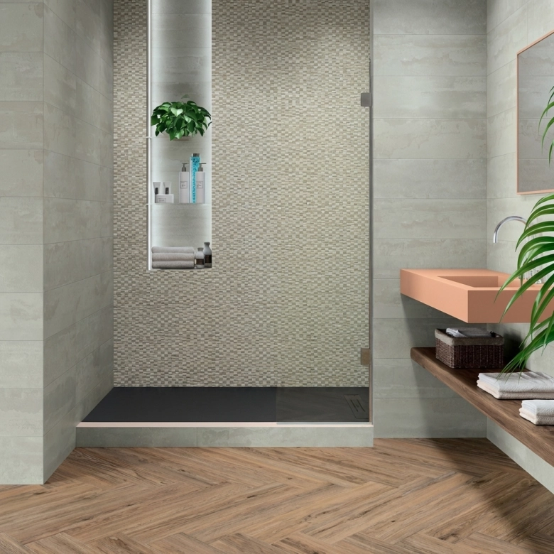 Carrelage mur Urban gris cendré 20x60 cm