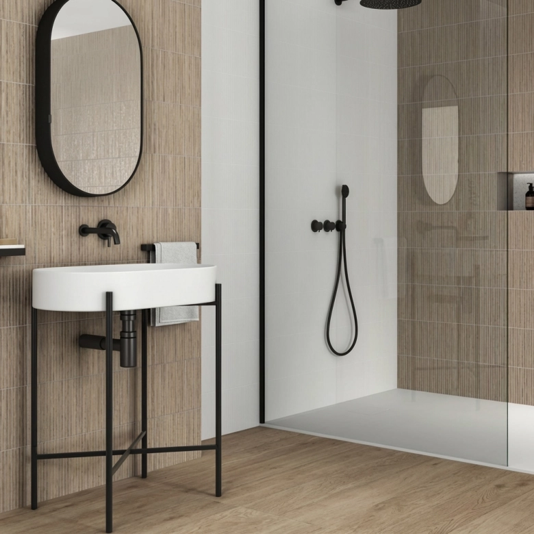 Carrelage mur Berberes blanco 20x60 cm