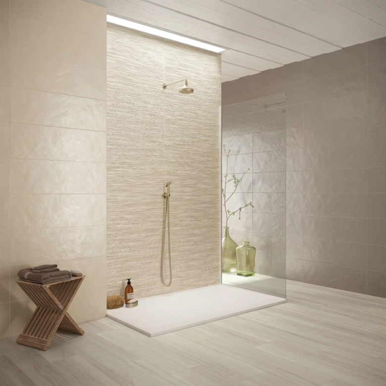 Carrelage mur Colors ivory 25x75 cm