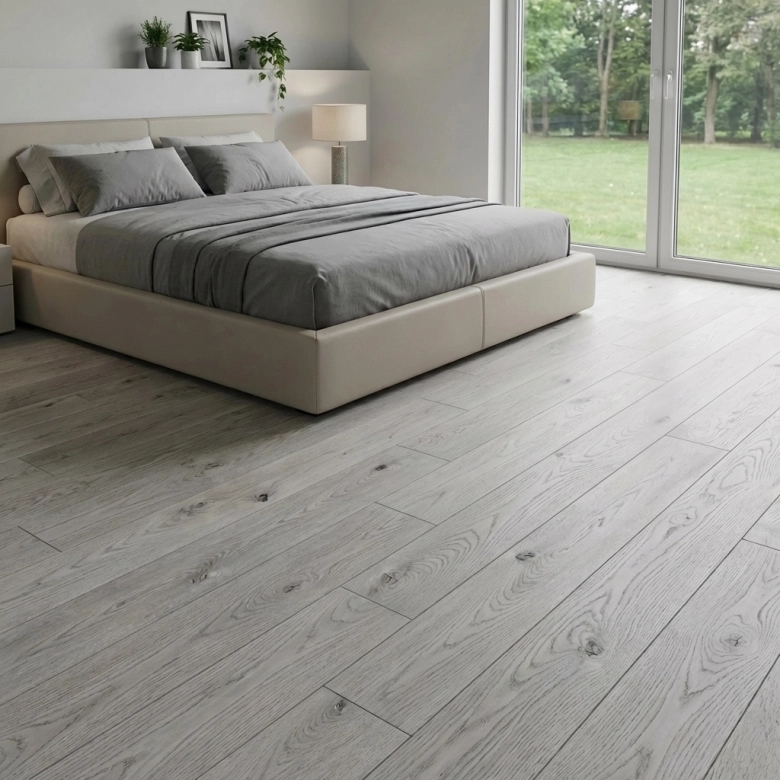 Carrelage sol imitation parquet Leccia grey 20x120 cm