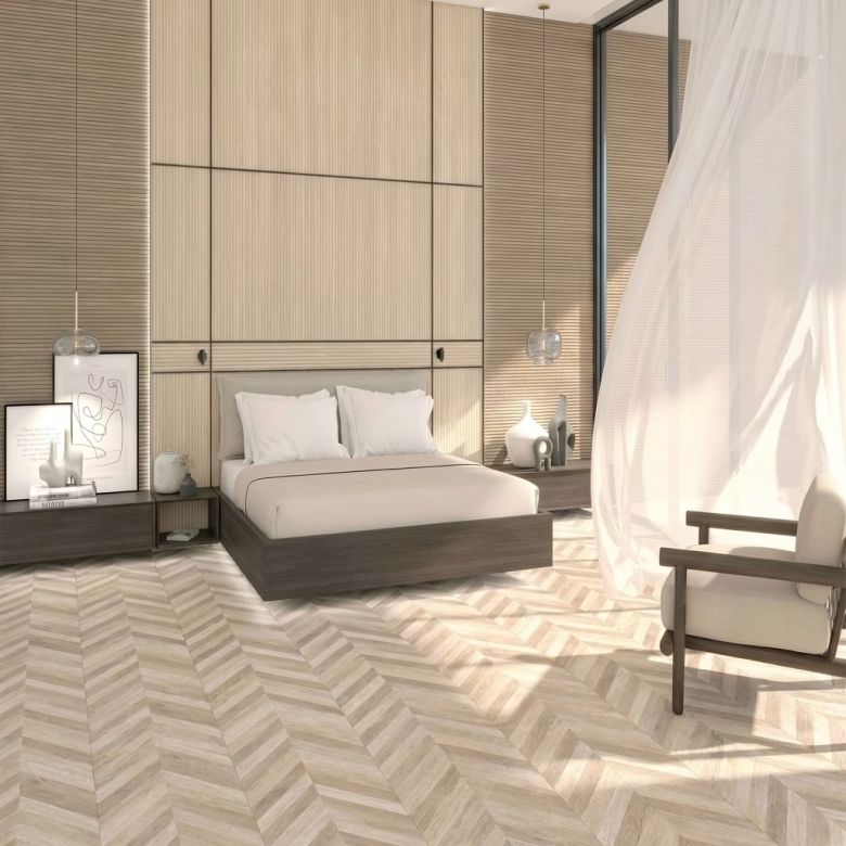 Carrelage mur Décor Bois Manaus marron 60x120 cm