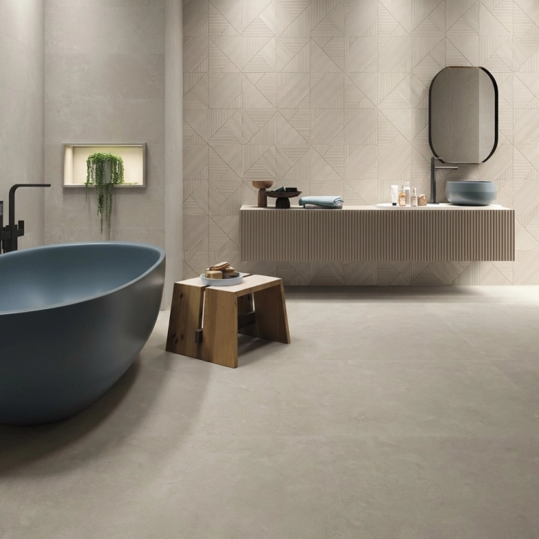 Carrelage mur Plumeria Naturel 30x90 cm