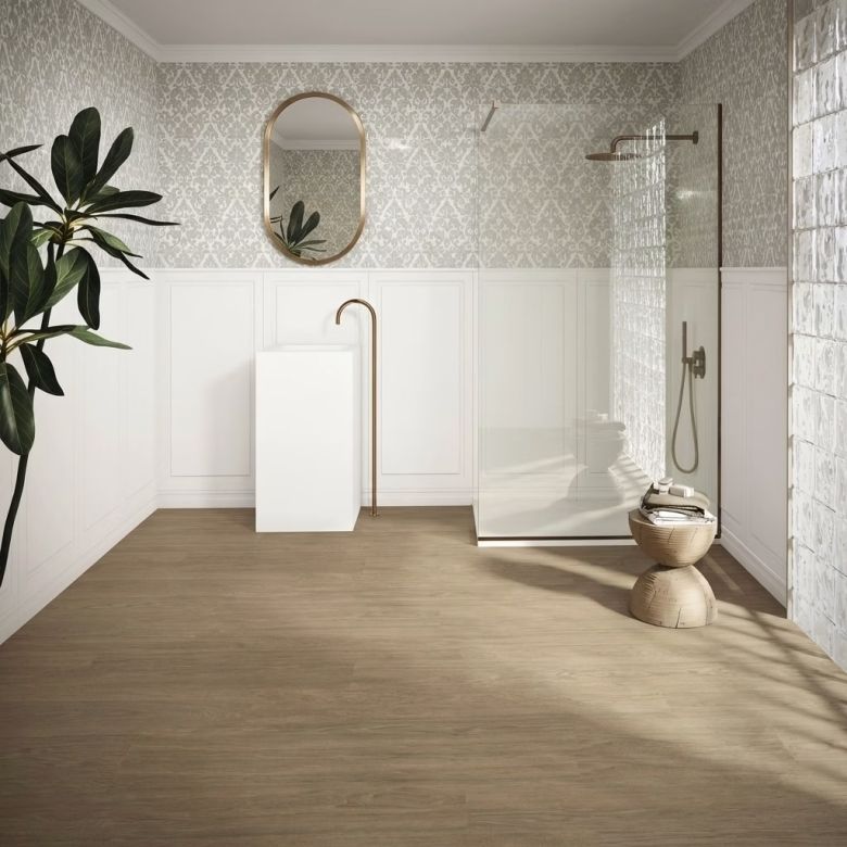 Frise Boiserie moulure blanc 2x60 cm