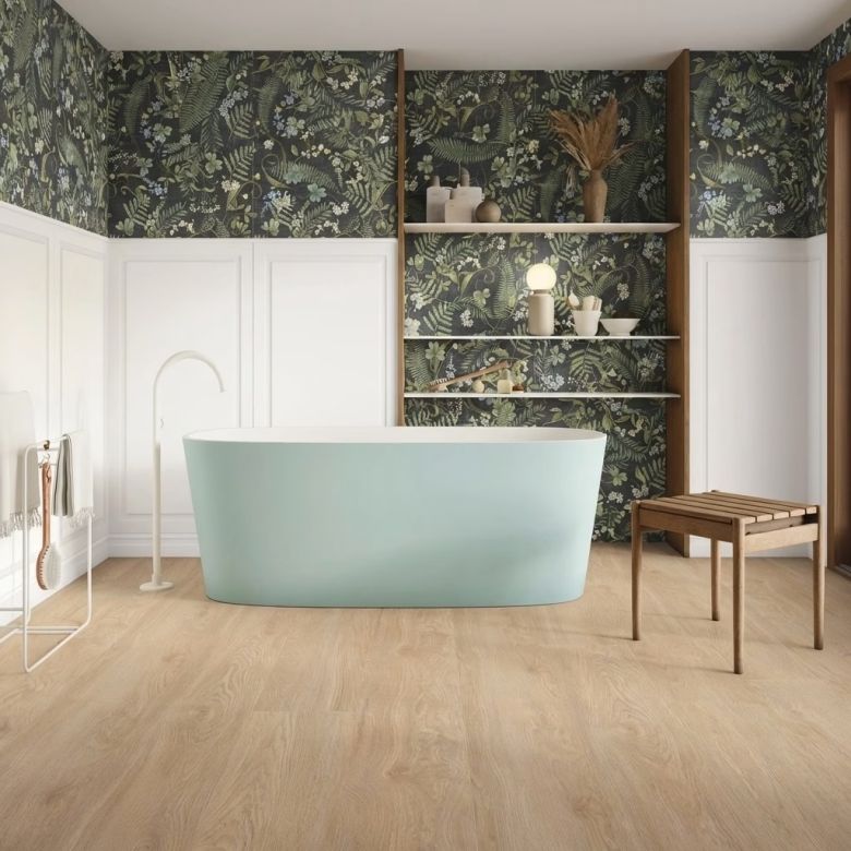 Frise Boiserie zocalo blanc 10x60 cm