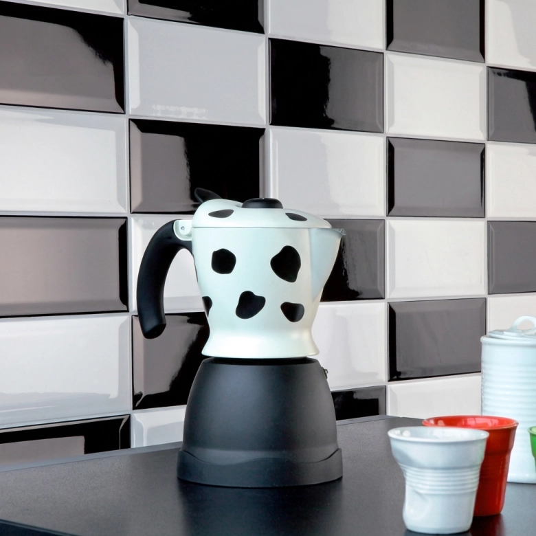 Carrelage mur Métro Colors Blanc 10x20 cm biseauté