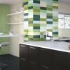 Carrelage mur Métro Colors hiebra 10x30 cm biseauté