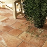 Carrelage sol extérieur traditionnel Arles Terracotta R11 30x50 cm