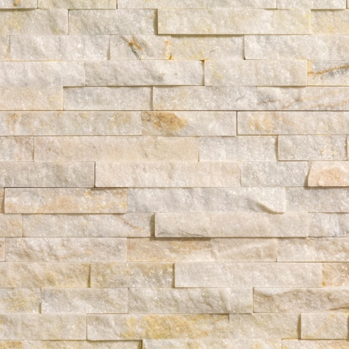 Parement pierre naturelle Olivier ivory 15x60 cm