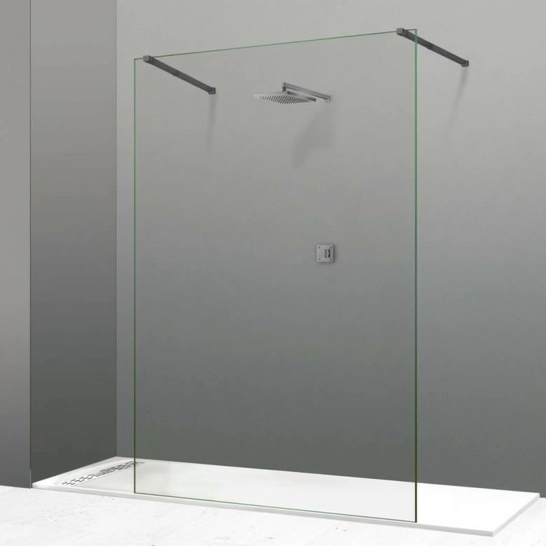 Paroi fixe Tignes centrale 8mm walk-in