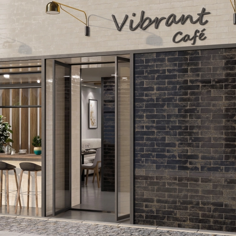 Carrelage mur Brique white 7x28 cm