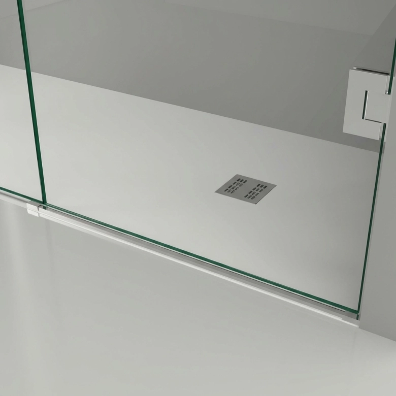 Portes de douche d'angle double pivotante Azur 