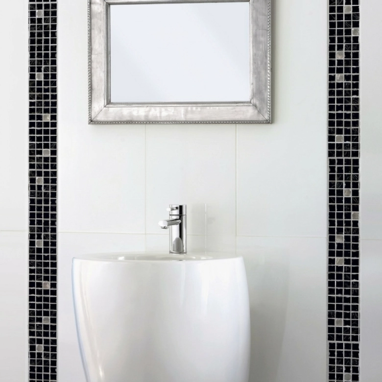 Carrelage mur Blanco brillo 25x40 cm