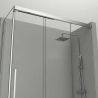 Portes de douche angle coulissante Trebol