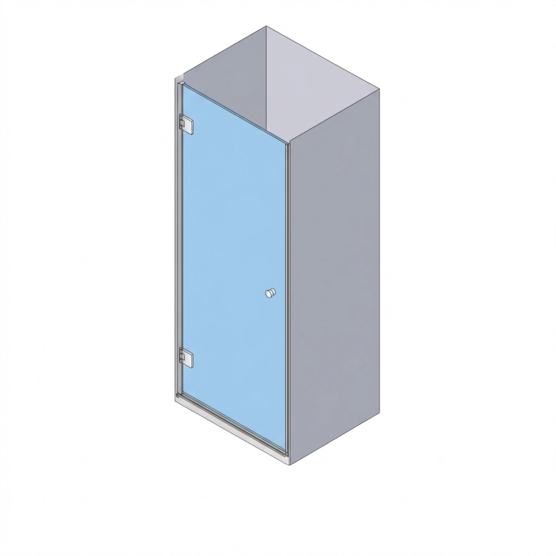 Porte de douche droite pivotante First 1 porte