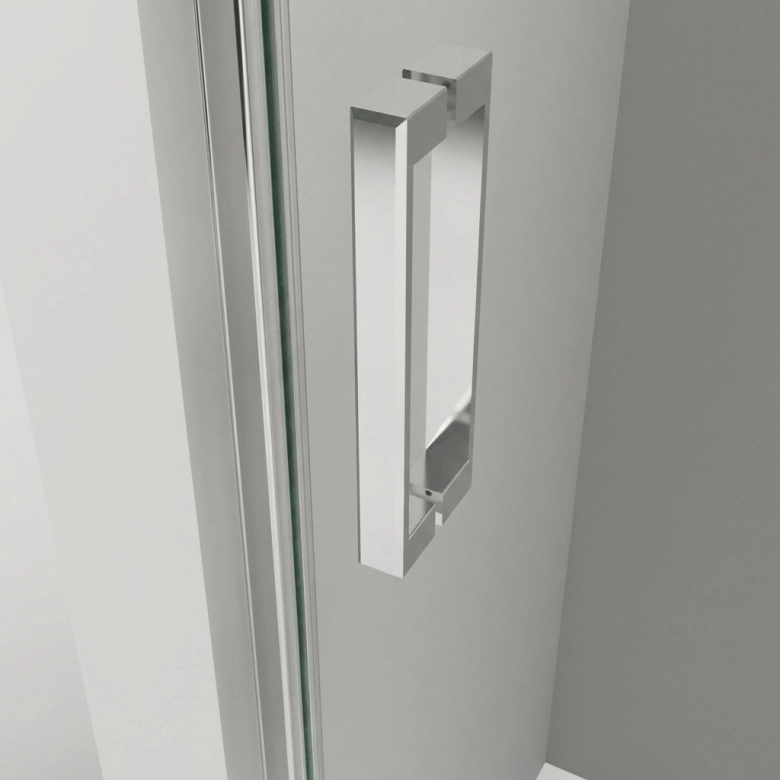 Portes de douche angle double pivotante Brest 