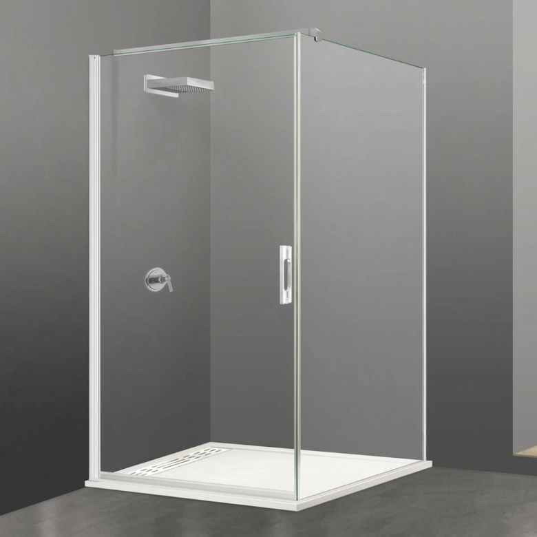 Portes de douche d'angle pivotante Madrid