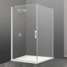 Portes de douche d'angle pivotante Madrid