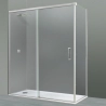 Portes de douche d'angle coulissante Marbella