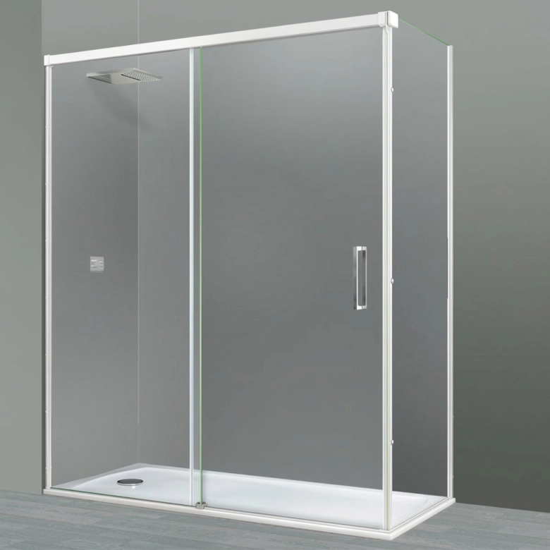 Portes de douche d'angle coulissante Marbella