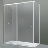 Portes de douche d'angle coulissante Marbella