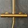 Mitigeur Douche Thermostatique Milan Or