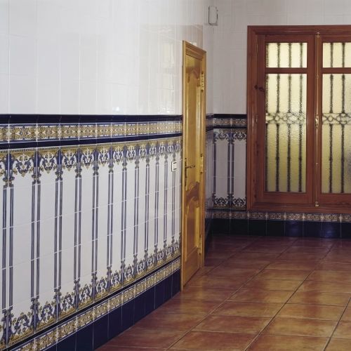 Cordon barroco azul antic...