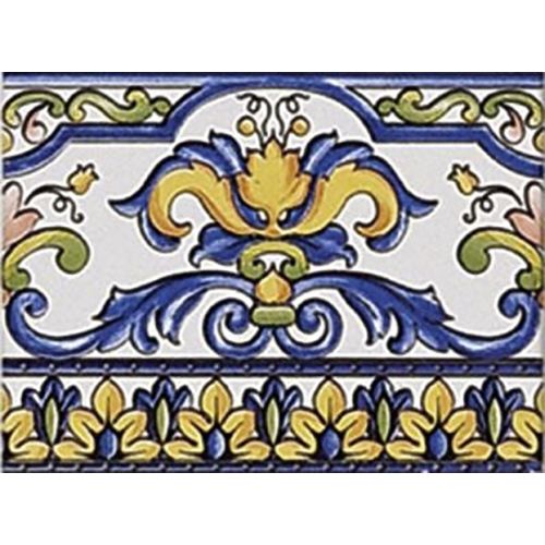 Cenefa Primavera Iris 15x20 cm