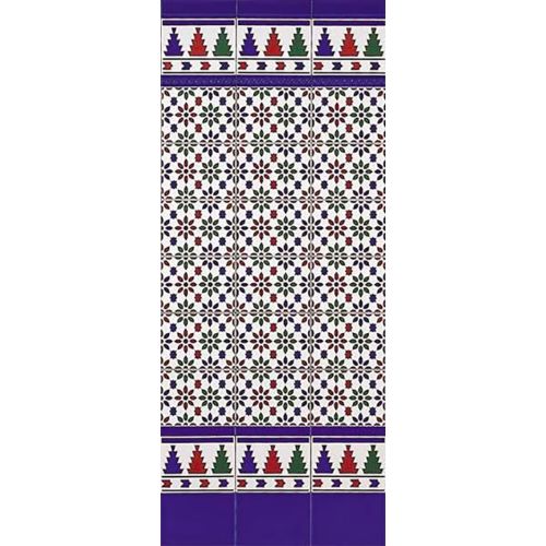 Cenefa talavera 15x20cm