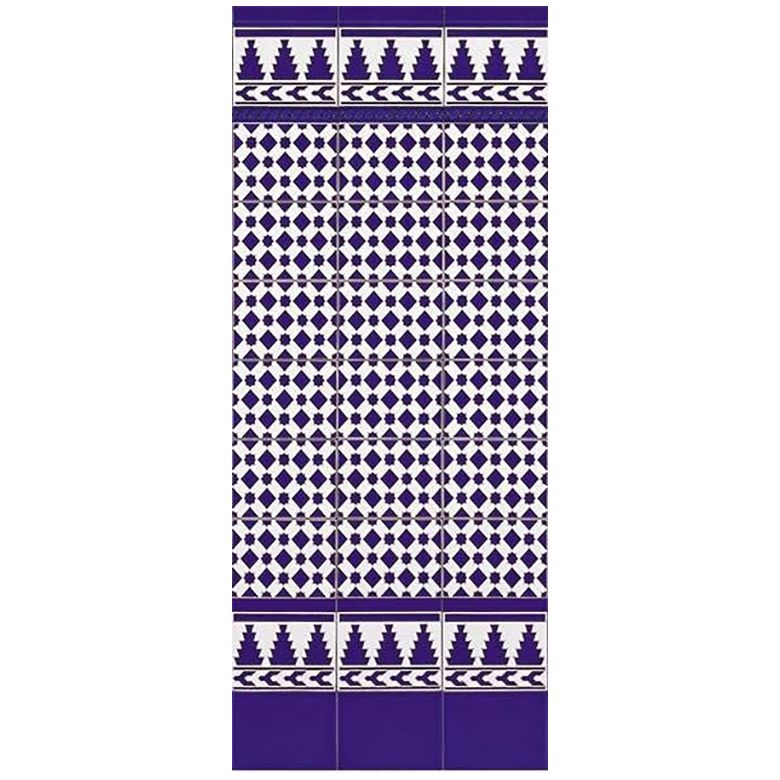 Azulejos Cartuja Azul 15x20 cm