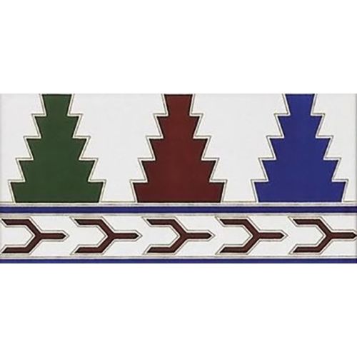 Cenefa alhambra 14x28 cm