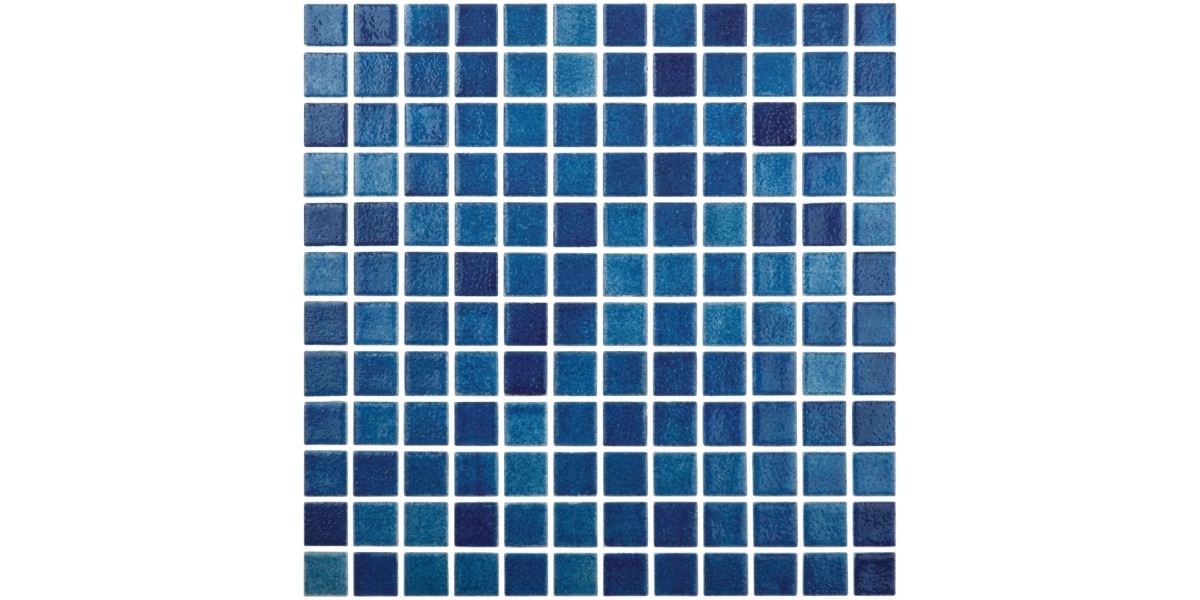 Mini Mosaïque 5x5x3mm 1000 Tesselles Mix Bleu - Tesselles Céramique Pour Projets Créatifs