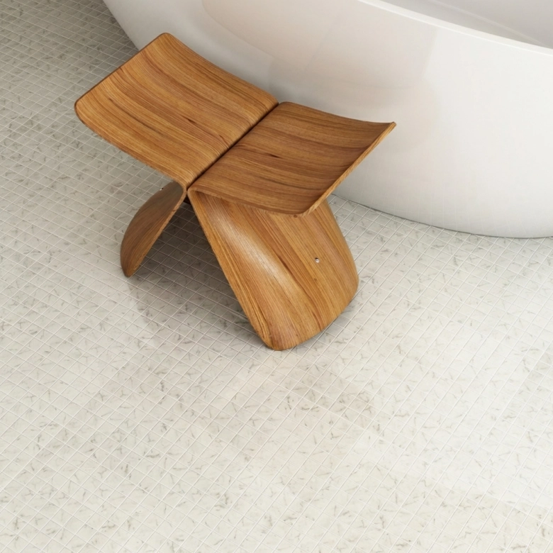 Mosaïque Marbella carrara grey brillant 31.5x31.5 cm