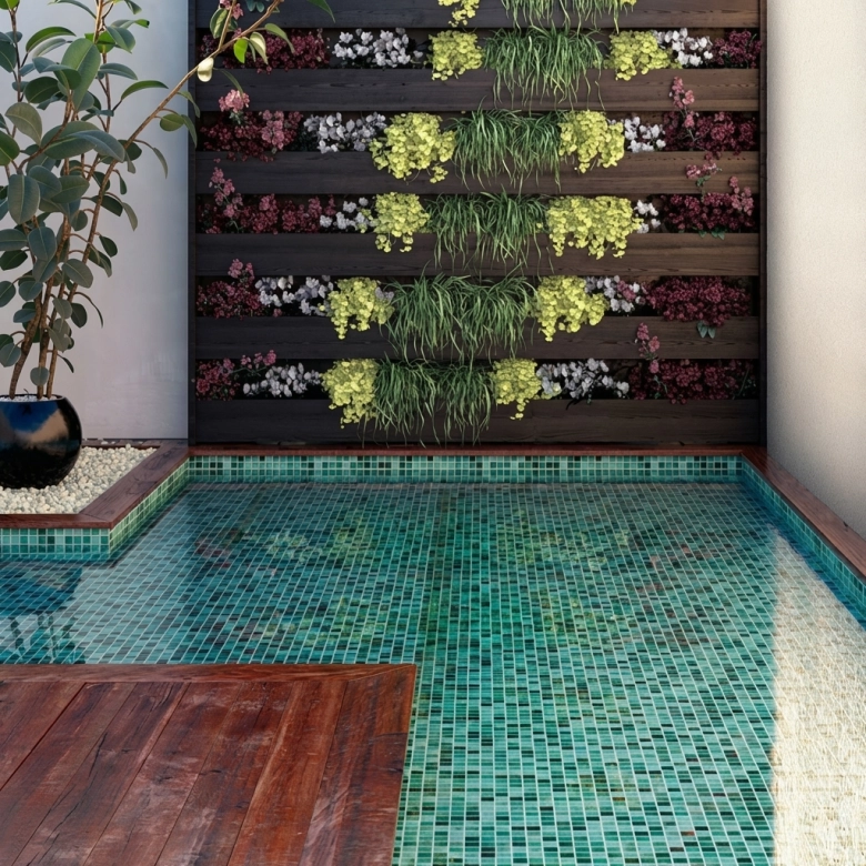 Mosaïque Sea Bali 31.5x31.5 cm