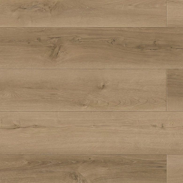 Lames PVC 5.5mm à clipser Stelvio beige 18,2x122 cm