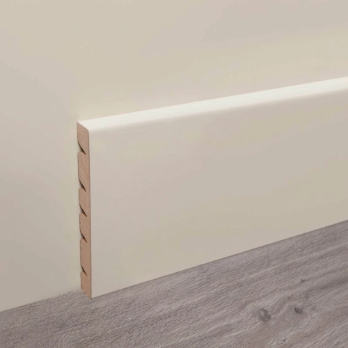 Plinthe bois blanc 8*240 cm