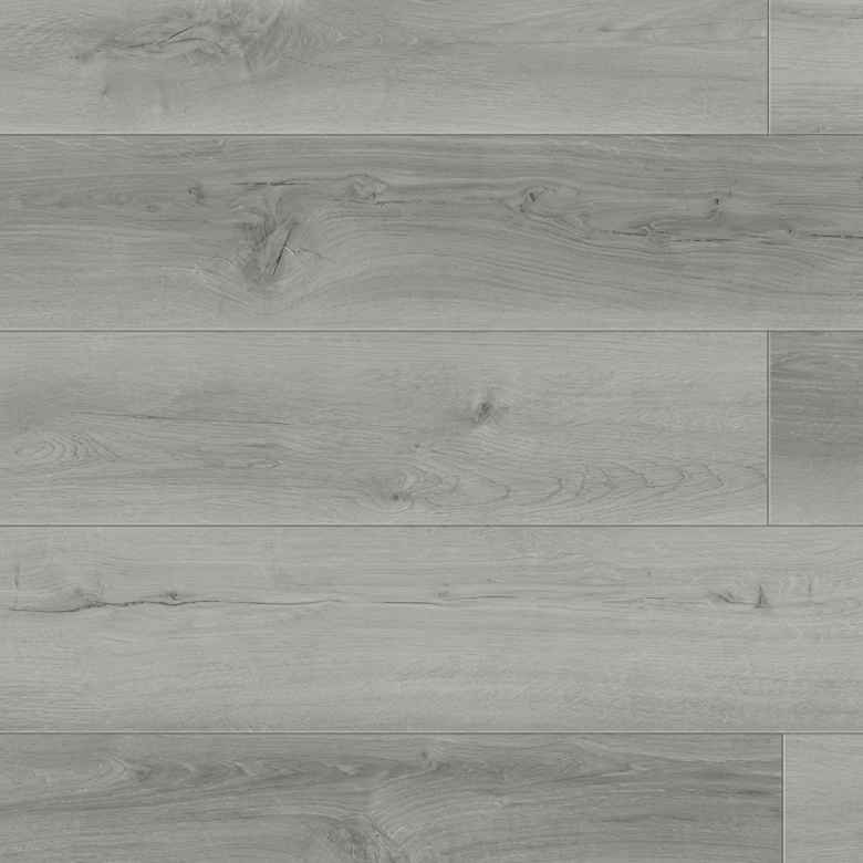 Lames PVC 5.5mm à clipser Stelvio gris 18,2x122 cm