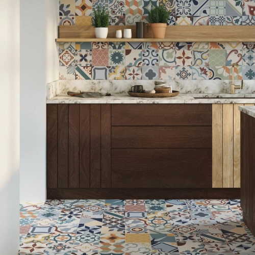 Carrelage sol effet...