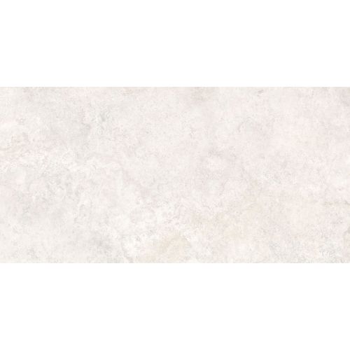 Carrelage sol effet Travertin Lara blanc60x120 cm