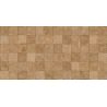 Carrelage mur effet zellige Ménara bloc marron60x120 cm